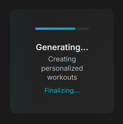 Log your workouts